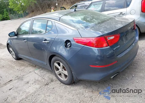 2015 Kia Optima Lx из США, поврежденный, VIN KNAGM4A72F5580043